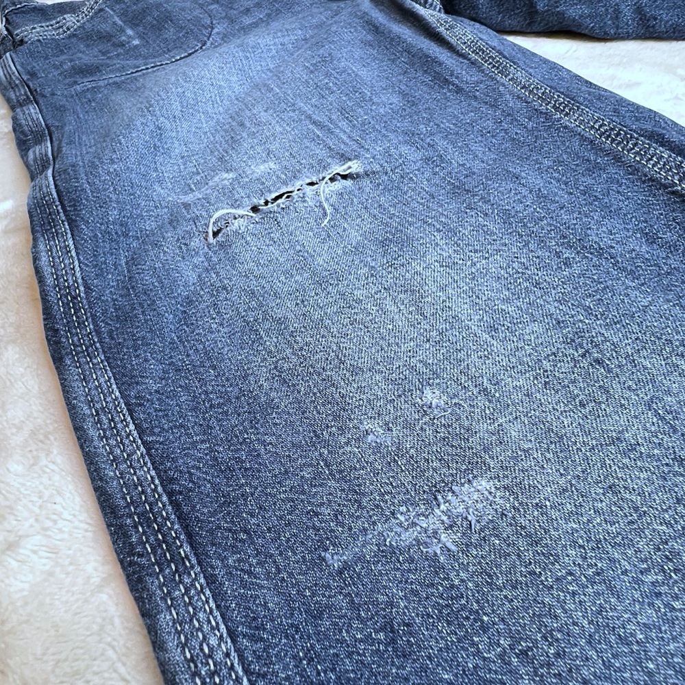 ❌SOLD❌ Free People Chloe Baby Barrel Jeans High Waist Straight Leg Blue Small S - Picture 8 of 17